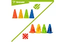 Tréningové farebné kužele 23 cm – sada 10 ks