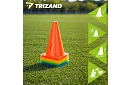 Tréningové farebné kužele 23 cm – sada 10 ks