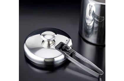 Zásobník na ľad 1,3 litra – vedro s viečkom a kliešťami