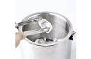Zásobník na ľad 1,3 litra – vedro s viečkom a kliešťami