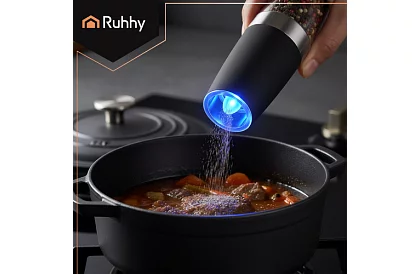 Sada elektrických dizajnových mlynčekov – 2 ks