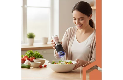 Sada elektrických dizajnových mlynčekov – 2 ks