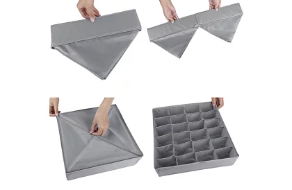 Organizéry do zásuviek na spodné prádlo – sada 4 ks