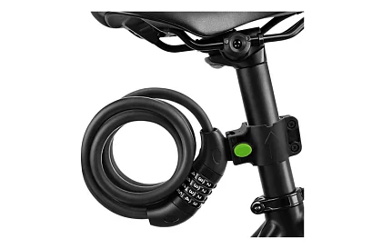 Oceľový kódový zámok 120 cm – na bicykel aj vybavenie