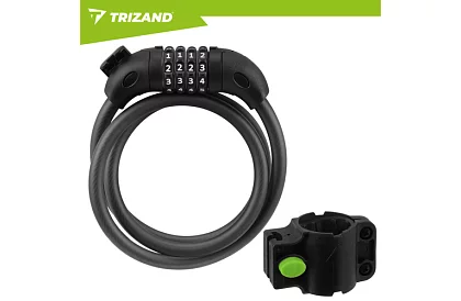 Oceľový kódový zámok 120 cm – na bicykel aj vybavenie