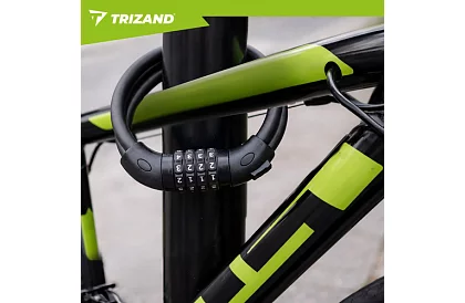 Oceľový kódový zámok 120 cm – na bicykel aj vybavenie
