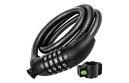 Oceľový kódový zámok 120 cm – na bicykel aj vybavenie