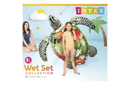 Nafukovacie lehátko korytnačka 191 x 170 cm - matrac I57555NP