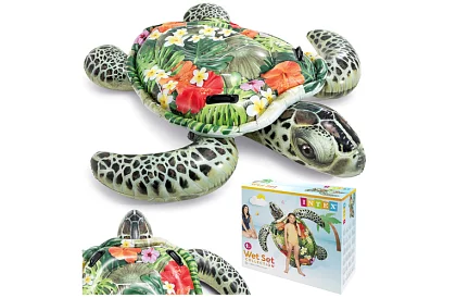 Nafukovacie lehátko korytnačka 191 x 170 cm - matrac I57555NP