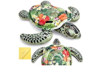 Nafukovacie lehátko korytnačka 191 x 170 cm - matrac I57555NP