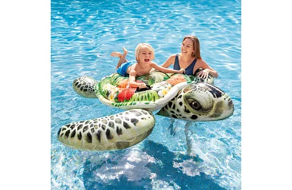 Nafukovacie lehátko korytnačka 191 x 170 cm - matrac I57555NP