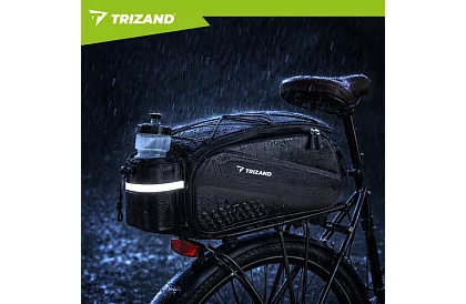 Brašna na zadný nosič 10 l – vodoodolná cyklo taška 39 × 20 × 15 cm