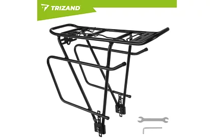 Univerzálny zadný nosič na bicykel – hliníkový, nosnosť 25 kg