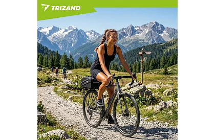 Univerzálny zadný nosič na bicykel – hliníkový, nosnosť 25 kg