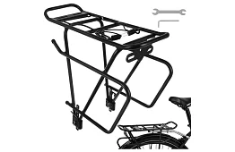 Univerzálny zadný nosič na bicykel – hliníkový, nosnosť 25 kg