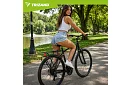 Univerzálny zadný nosič na bicykel – hliníkový, nosnosť 25 kg