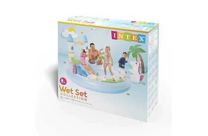 Nafukovacie vodné ihrisko 196x178x127 cm - Hrad I56148NP