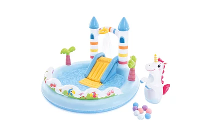 Nafukovacie vodné ihrisko 196x178x127 cm - Hrad I56148NP