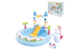 Nafukovacie vodné ihrisko 196x178x127 cm - Hrad I56148NP