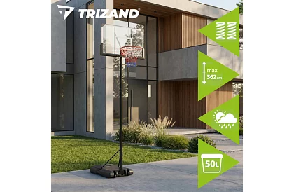 Basketbalový kôš 135- 305 cm - nastaviteľný, voľne stojaci