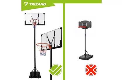 Basketbalový kôš 135- 305 cm - nastaviteľný, voľne stojaci