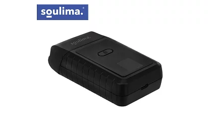 Holící strojček na fúzy s LED displejom - USB-C, 2 planžety, 2 britvy, puzdro