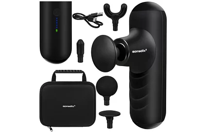 Kompaktná masážna pištoľ 5 režimov - Nabíjateľná 2 x 2500 mAh