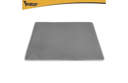 Podložka pred mačacou toaletou zadržiavajúca nečistoty 75 x 55 cm - šedá