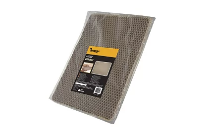 Podložka pred mačaciu toaletu zadržiavajúca nečistoty 75 x 55 cm – béžová