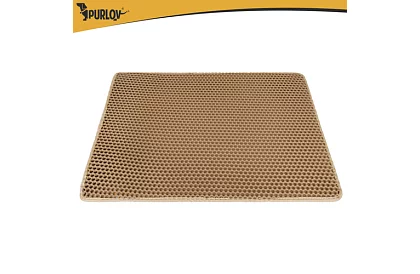 Podložka pred mačaciu toaletu zadržiavajúca nečistoty 75 x 55 cm – béžová