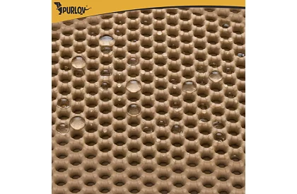 Podložka pred mačaciu toaletu zadržiavajúca nečistoty 75 x 55 cm – béžová