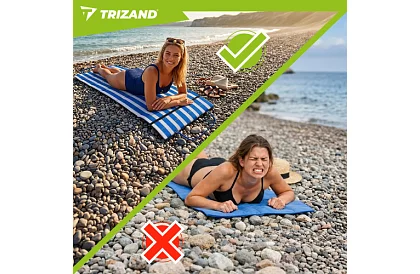 Plážová skládacia rohož 192 × 66 cm