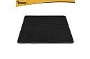 Podložka pred mačacou toaletou zadržiavajúca nečistoty 75 x 55 cm - čierna