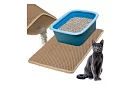 Podložka pred mačacou toaletou zadržiavajúca nečistoty 60 x 45 cm – béžová