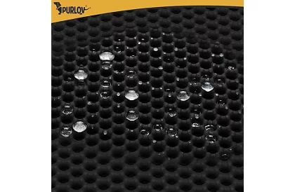 Podložka pred mačacou toaletou zadržiavajúca nečistoty 60 x 45 cm – čierna