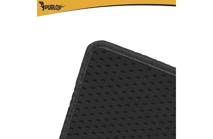 Podložka pred mačacou toaletou zadržiavajúca nečistoty 60 x 45 cm – čierna