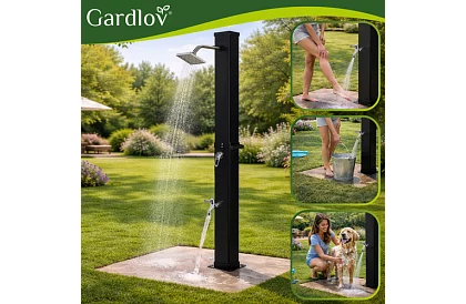 Solárna záhradná sprcha 35 Litrov + príslušenstvo