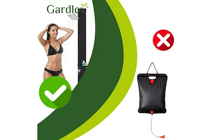 Solárna záhradná sprcha 35 Litrov + príslušenstvo