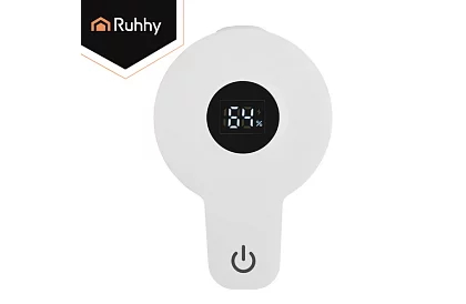 Bezdotykový automatický LCD dávkovač mydla 420 ml - biely