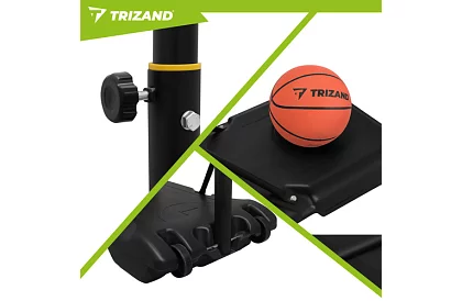 Basketbalový kôš 150-259 cm + loptu - nastaviteľný, voľne stojaci