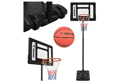 Basketbalový kôš 150-259 cm + loptu - nastaviteľný, voľne stojaci