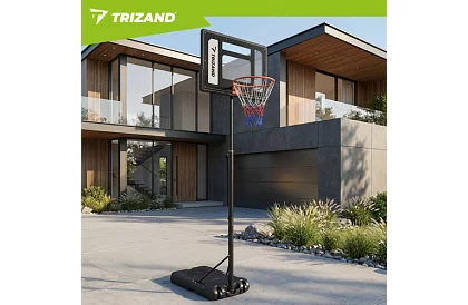 Basketbalový kôš 150-259 cm + loptu - nastaviteľný, voľne stojaci