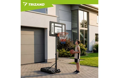 Basketbalový kôš 150-259 cm + loptu - nastaviteľný, voľne stojaci