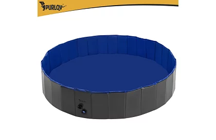 Sklápací bazén pre psa 600 l - 160 x 30 cm