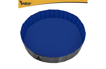 Sklápací bazén pre psa 600 l - 160 x 30 cm