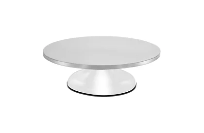 Otočný kovový stojan  - tanier na torty 30 cm