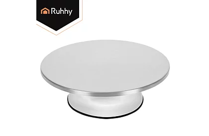 Otočný kovový stojan  - tanier na torty 30 cm