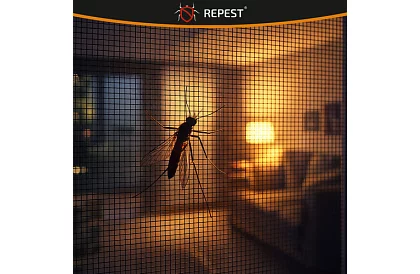 Magnetická sieť do dverí 100 x 210 cm - čierna moskytiéra na dvere