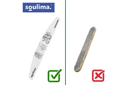 Tenký pilník na nechty 100/180 - Sada 100 kusov