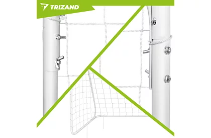 Kovová futbalová bránka 213x150x90 cm